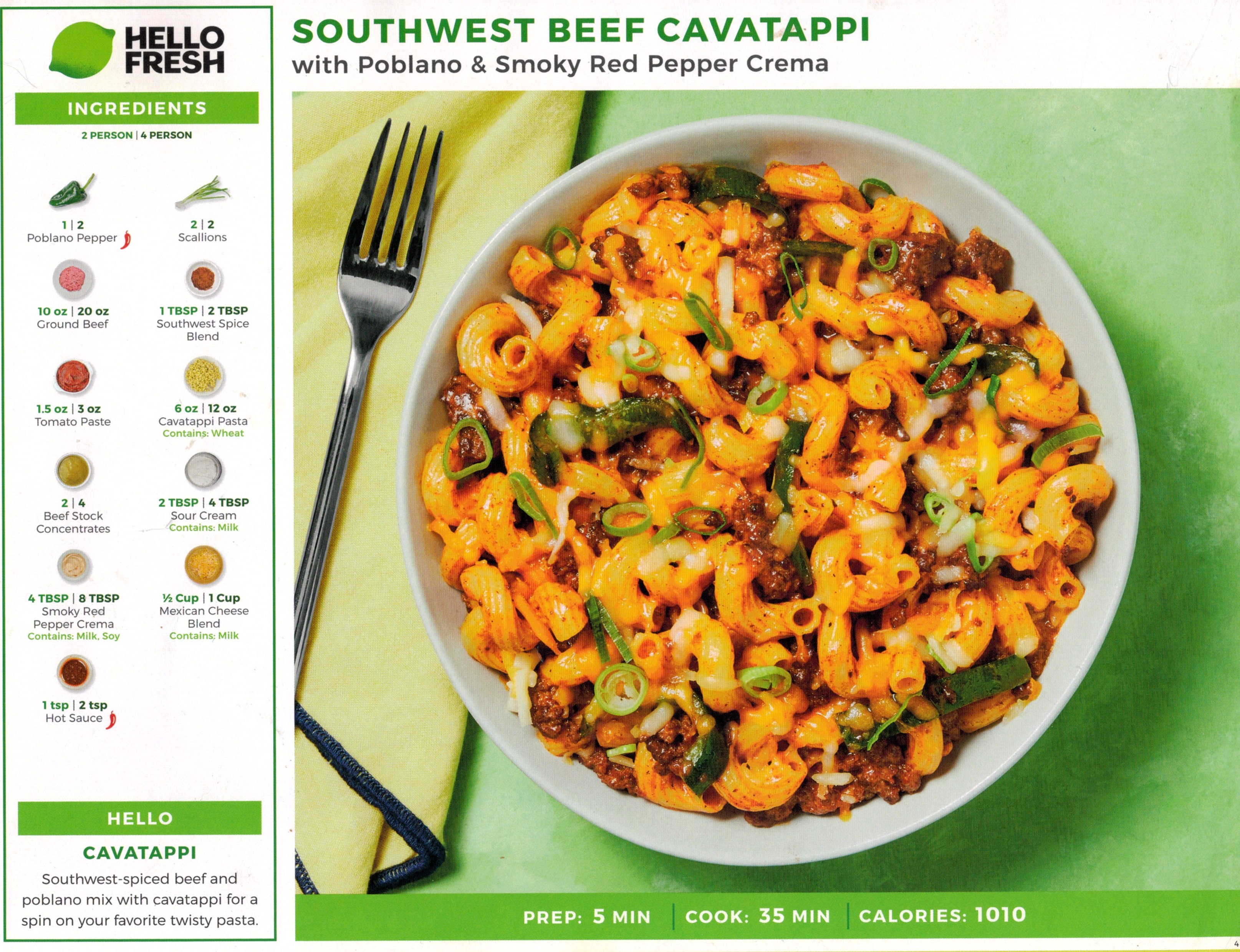 Beef Cavatappi
