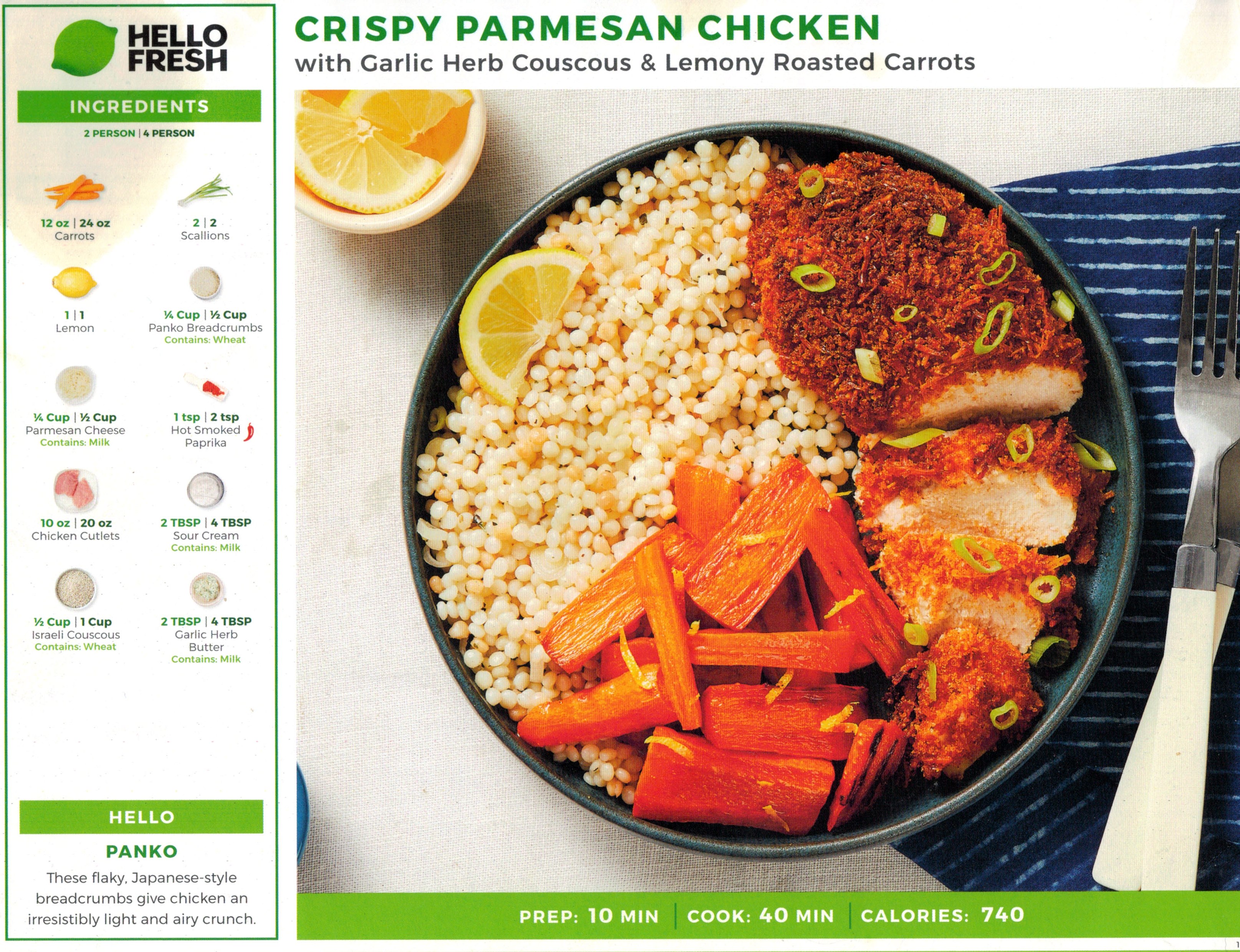 Crispy Parmesan Chicken