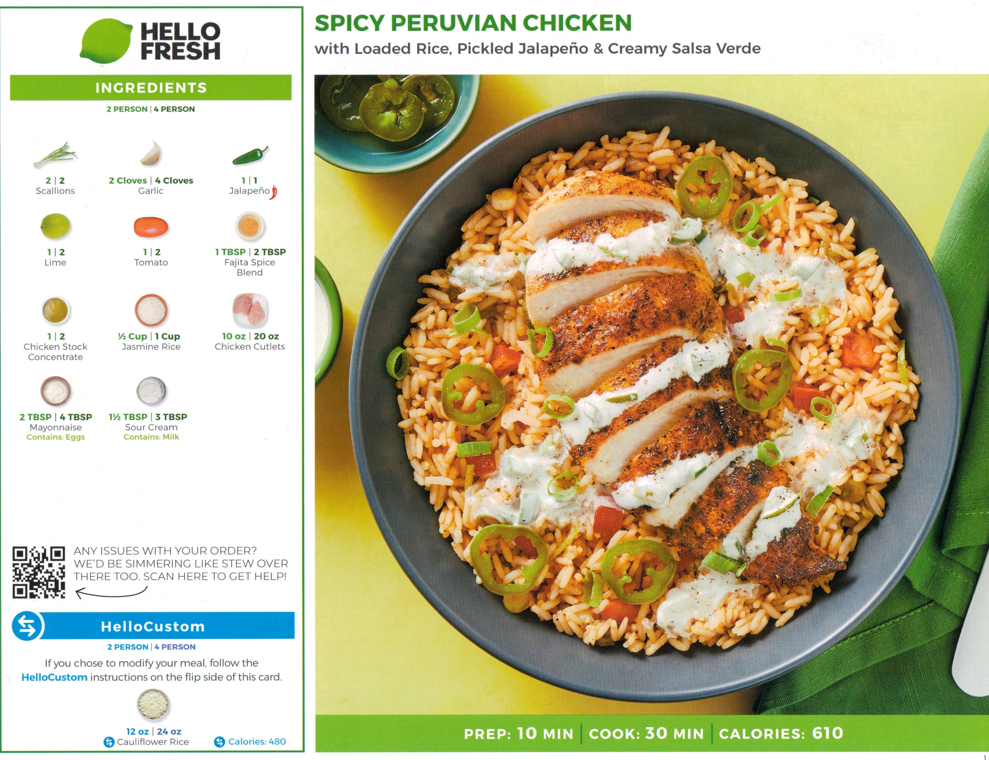 Spicy Peruvian Chicken